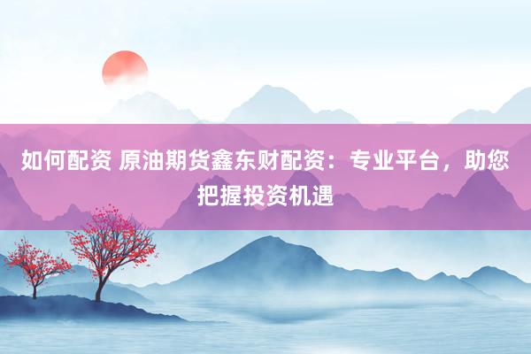 如何配资 原油期货鑫东财配资：专业平台，助您把握投资机遇