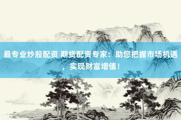 最专业炒股配资 期货配资专家：助您把握市场机遇，实现财富增值！